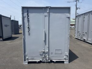 【東北】中古6ft　ドライスチールコンテナ（波板タイプ）【TKCU1421】