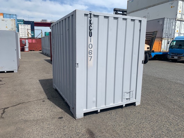 【神戸】中古6FT ドライスチールコンテナ（波板タイプ）TKCU1067