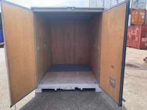 【神戸】中古6FT ドライスチールコンテナ（波板タイプ）TKCU1067