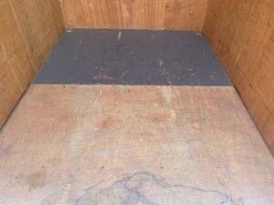 【神戸】中古6FT ドライスチールコンテナ（波板タイプ）TKCU1067