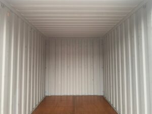 【神戸】中古12FT ドライスチールコンテナ(妻側ドア）　NO.303