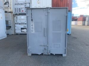【神戸】中古6FT ドライスチールコンテナ（波板タイプ）TKCU1436