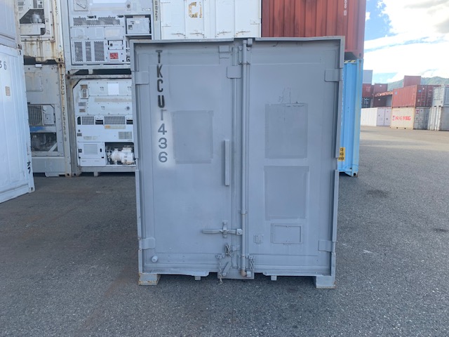 【神戸】中古6FT ドライスチールコンテナ（波板タイプ）TKCU1436