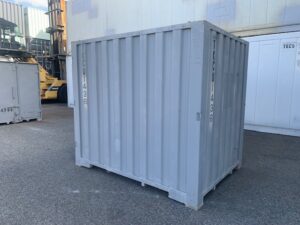【神戸】中古6FT ドライスチールコンテナ（波板タイプ）TKCU1436