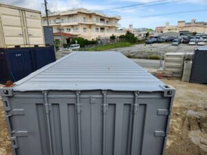 【沖縄】中古20FTフルサイドオープンコンテナ　No.9228