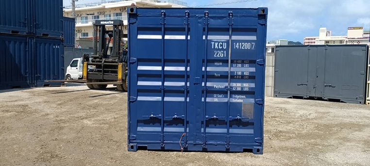 【沖縄】中古20FT ドライスチールコンテナ　TKCU1412007