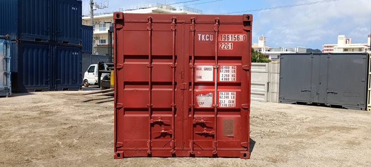 【沖縄】美品！！　中古20FT ドライスチールコンテナ　TKCU1961560