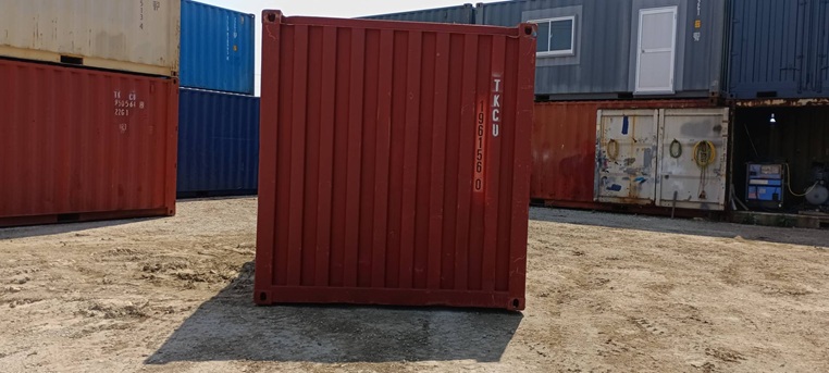 【沖縄】美品！！　中古20FT ドライスチールコンテナ　TKCU1961560