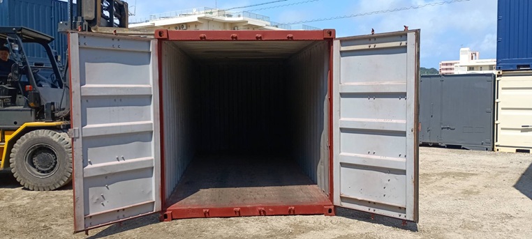 【沖縄】美品！！　中古20FT ドライスチールコンテナ　TKCU1961560