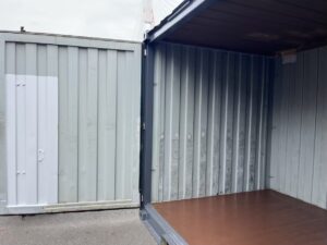 【横浜】中古12FTドライスチールコンテナ N-35塗装付き（U962042）
