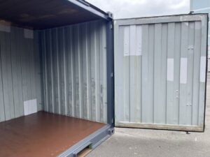 【横浜】中古12FTドライスチールコンテナ N-35塗装付き（U962042）