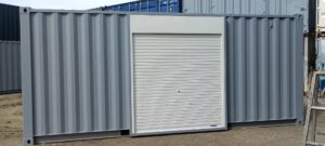 【沖縄】中古20FT ドライスチールコンテナ※2mシャッター付き  U3043070　
