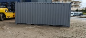 【沖縄】中古20FT ドライスチールコンテナ※2mシャッター付き  U3043070　