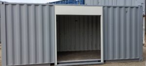 【沖縄】中古20FT ドライスチールコンテナ※2mシャッター付き  U3043070　