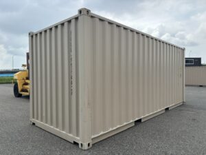 【北陸】新古20ft ドライスチールコンテナ（2024年製）ベージュ