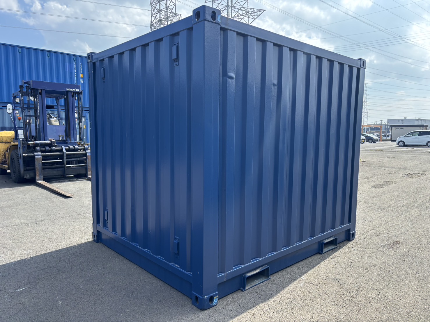 【東北】中古10ft　ドライスチールコンテナ【NGTU02】