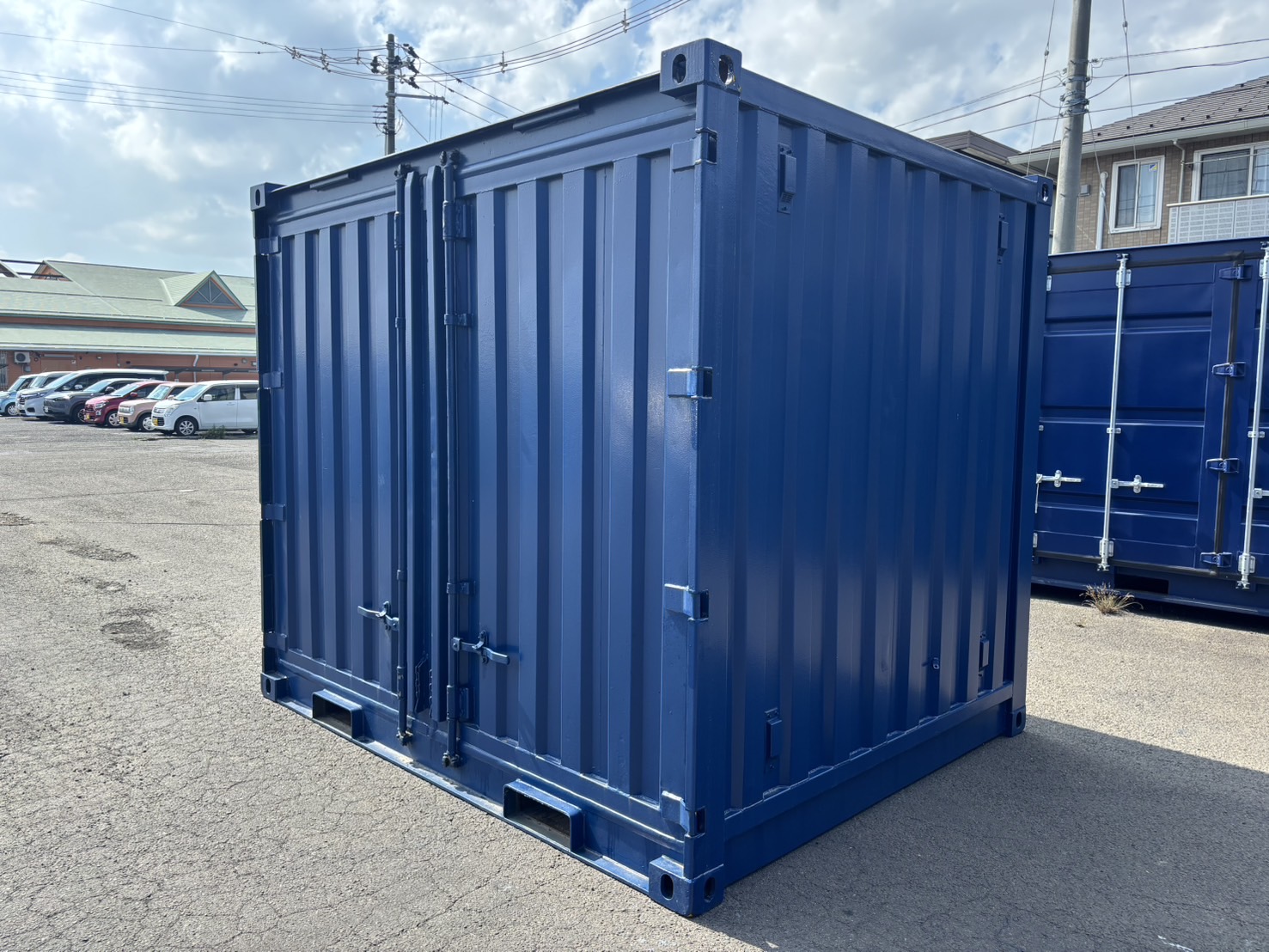 【東北】中古10ft　ドライスチールコンテナ【NGTU02】