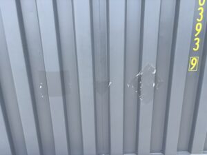 【北陸】新古20ft ドライスチールコンテナ（2024年製）グレー