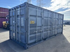【東北】新古20ft　フルサイドオープンコンテナ【NEWU8001019】※2022年製