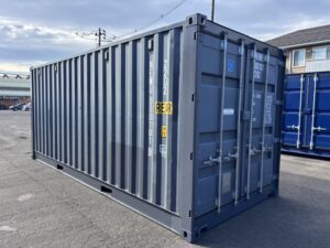 【東北】新古20ft　フルサイドオープンコンテナ【NEWU8001019】※2022年製
