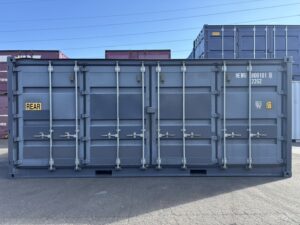 【東北】新古20ft　フルサイドオープンコンテナ【NEWU8001019】※2022年製