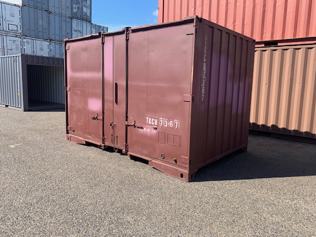 【神戸】中古12FT ドライスチールコンテナ（JRタイプ）　　TKCU7367