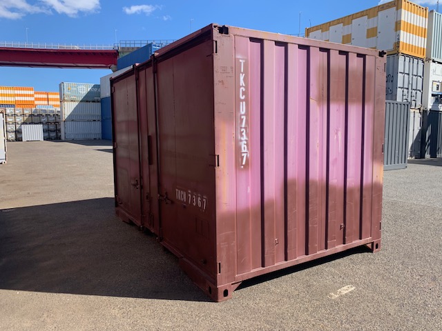 【神戸】中古12FT ドライスチールコンテナ（JRタイプ）　　TKCU7367